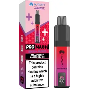 Hayati Pro Max Plus 6000 Prefilled Pod Kit - 10mg | Strawberry Raspberry Ice
